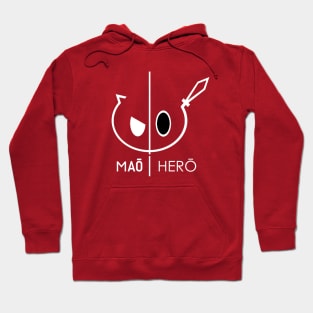 Maou | Hero Logo (White) Hoodie